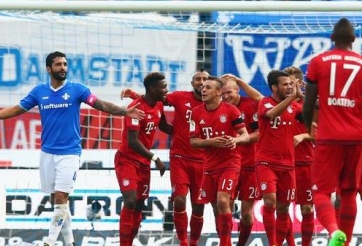 Video bàn thắng: Darmstadt 0-3 Bayern Munich (Vòng 5 Bundesliga)